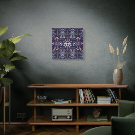 Floral Wall Art - Matte Canvas Print - Mystic Folklore
