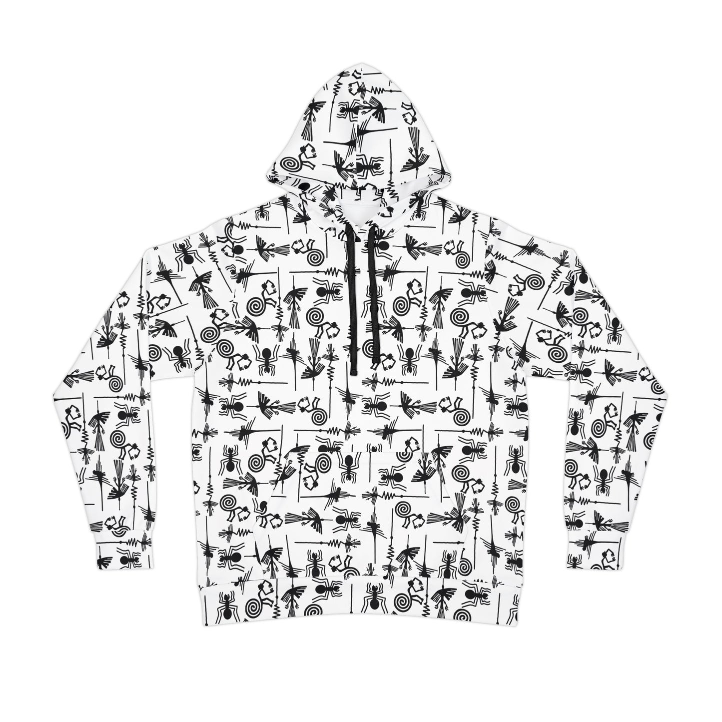 Nazca Lines Geoglyphs Peru Design Hoodie