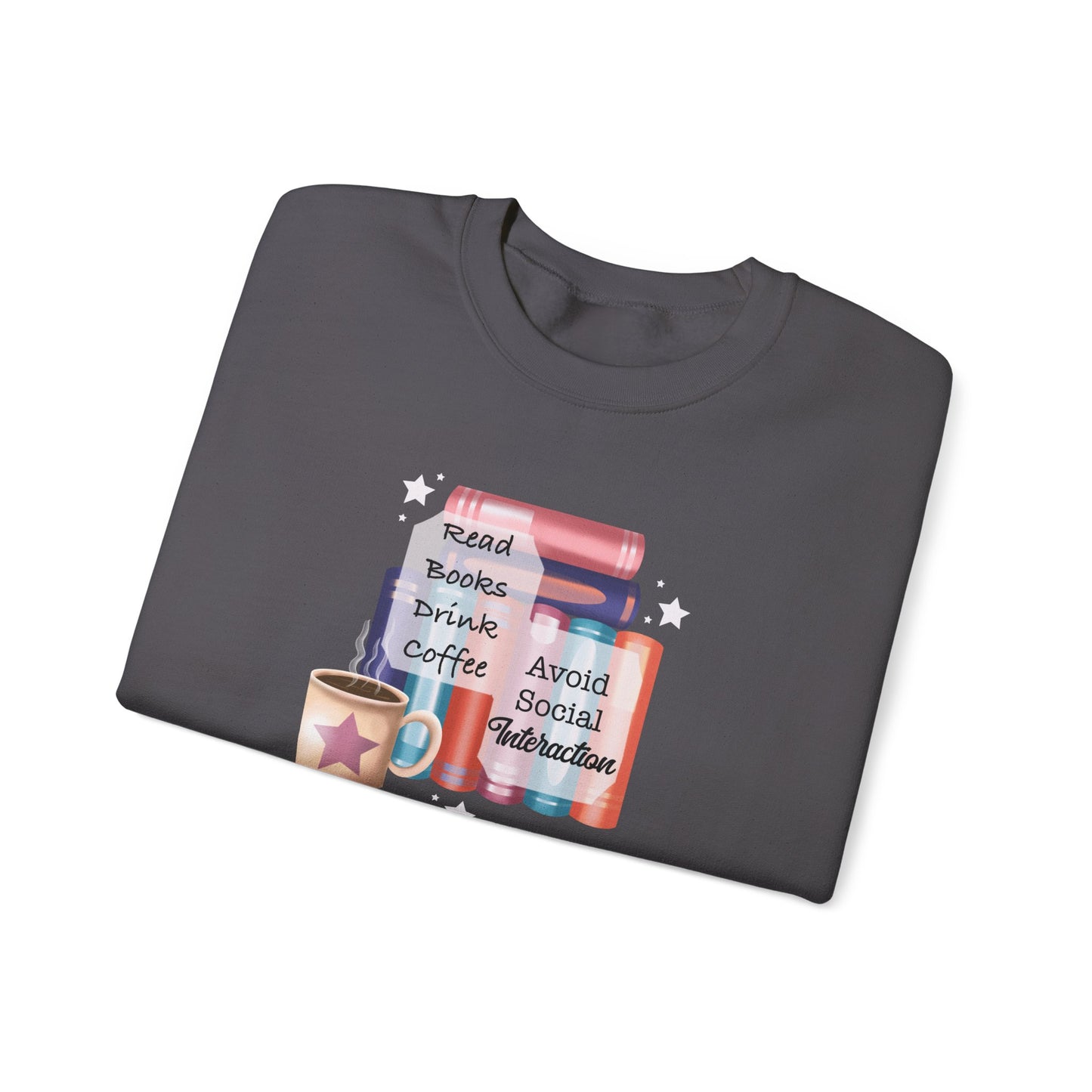 Bookworm Coffee Lover Unisex Sweatshirt