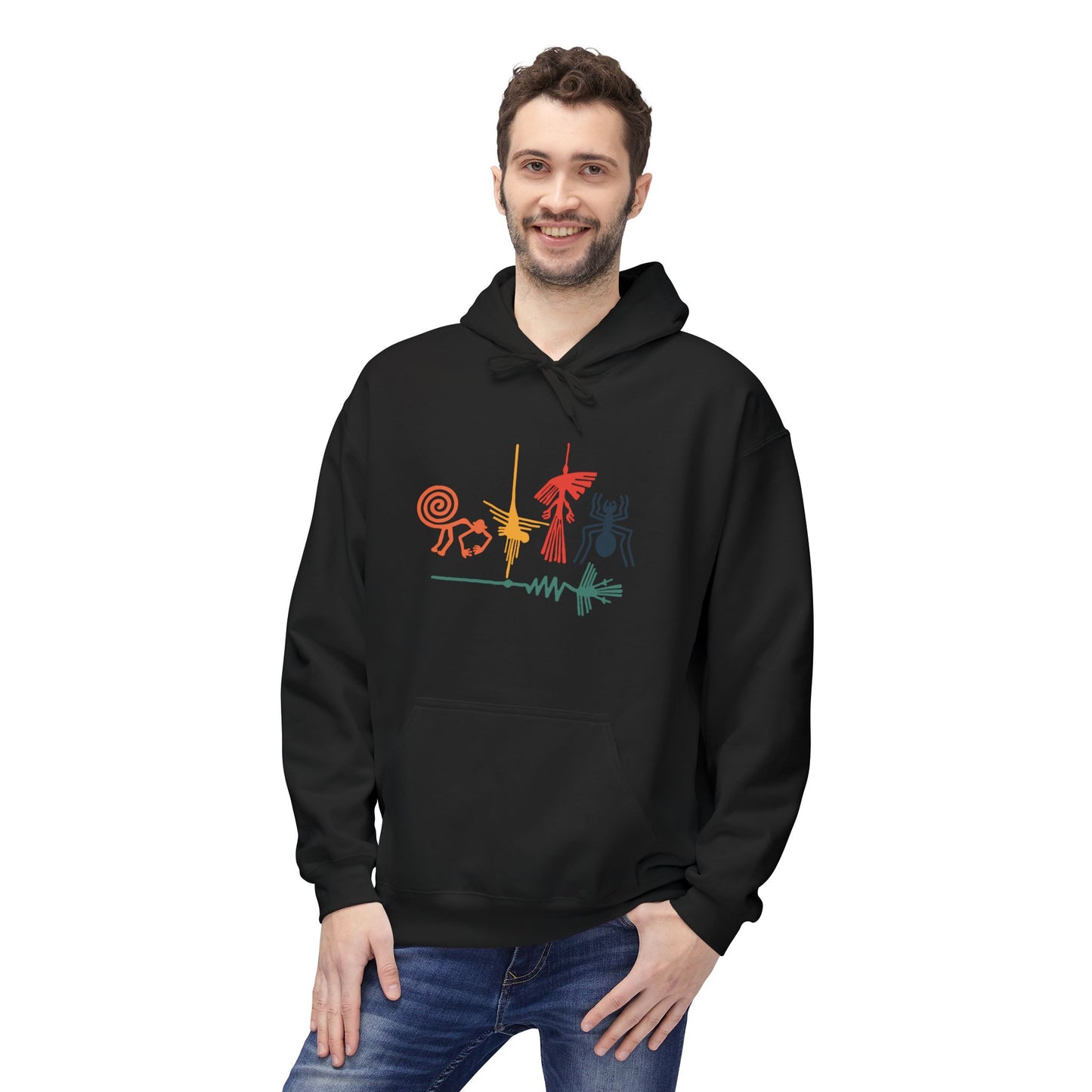 Hoodie - Nazca Lines: The Great Geoglyphs of Peru Design