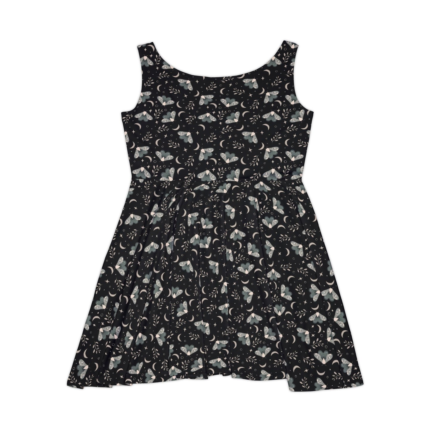 Moth Skater Dress - Witchy Aesthetic Design by Anndria