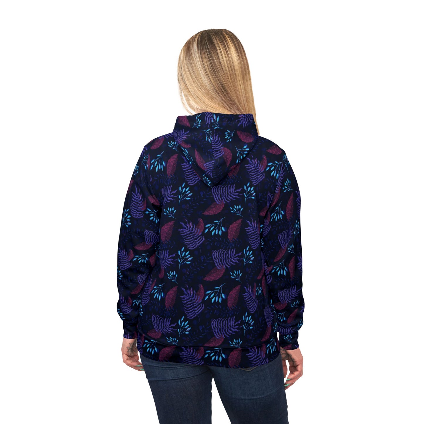 Midnight Earthy Botanical Hoodie