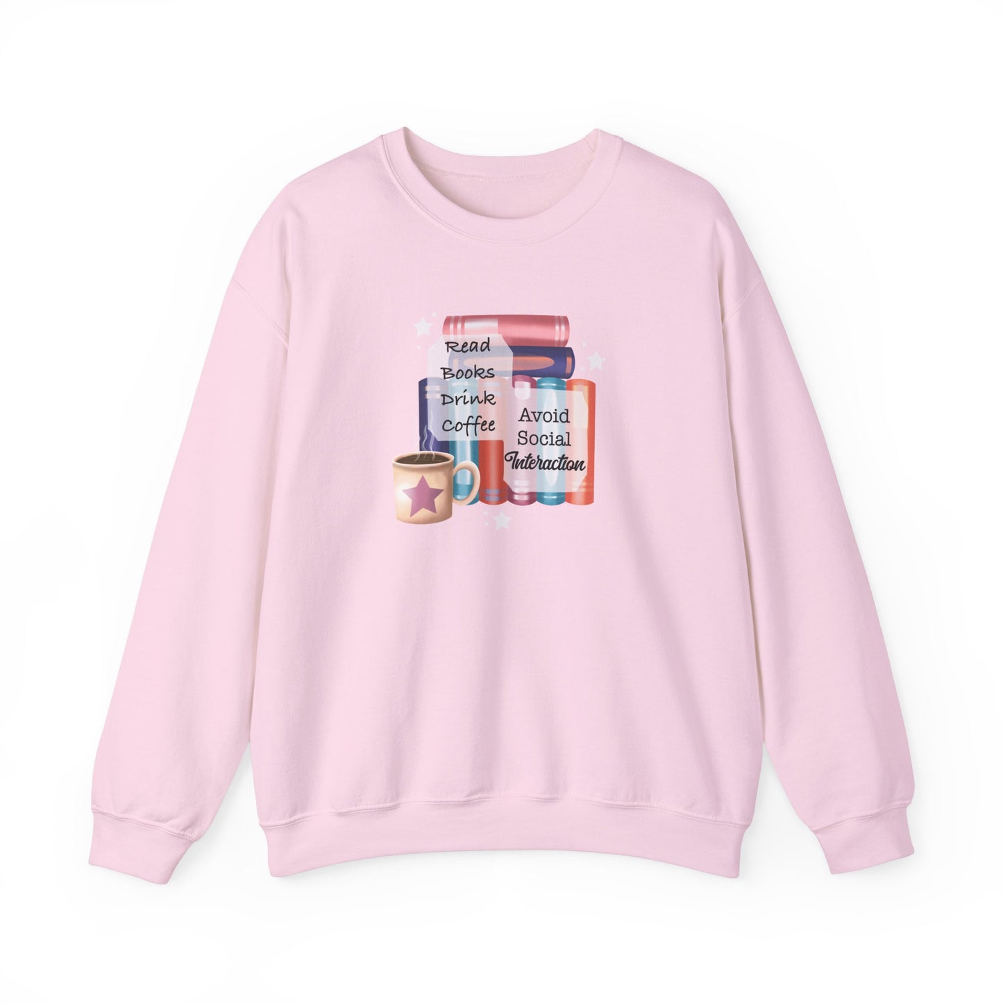 Bookworm Coffee Lover Unisex Sweatshirt