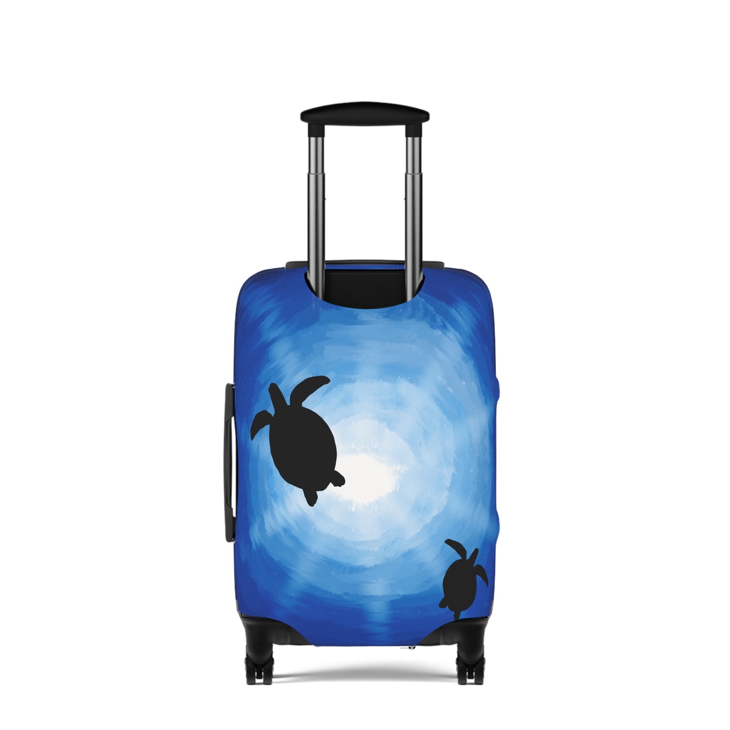 Ocean Turtle Luggage Cover - Travel in Style with Colorful Protection