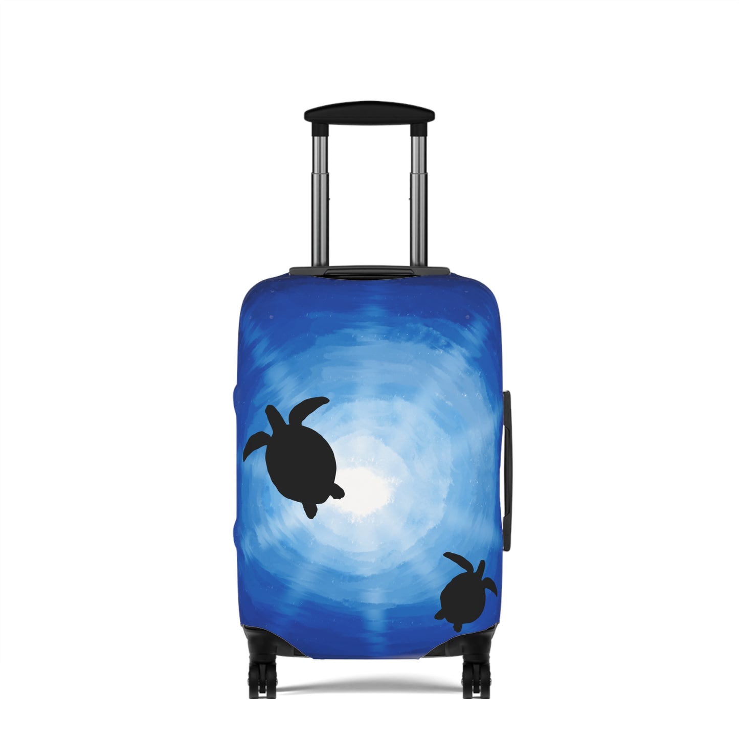 Ocean Turtle Luggage Cover - Travel in Style with Colorful Protection