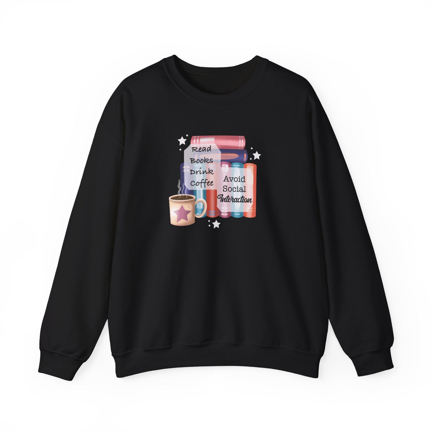 Bookworm Coffee Lover Unisex Sweatshirt