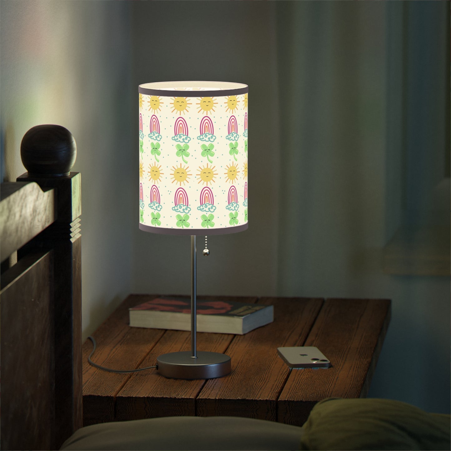 Sunshine Dreams Nursery Table Lamp for Kids on a Stand, US|CA plug