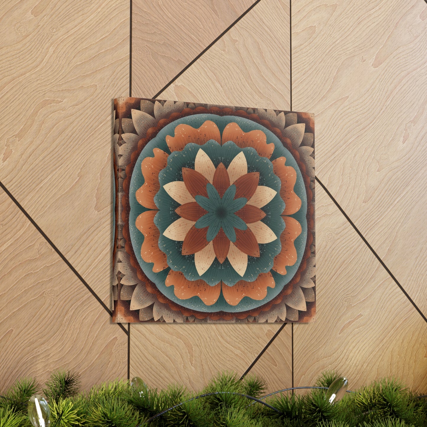 Harvest Harmony Canvas Gallery Wrap | Vibrant Wall Art by Anndria | Cotton Canvas, Multiple Sizes Available