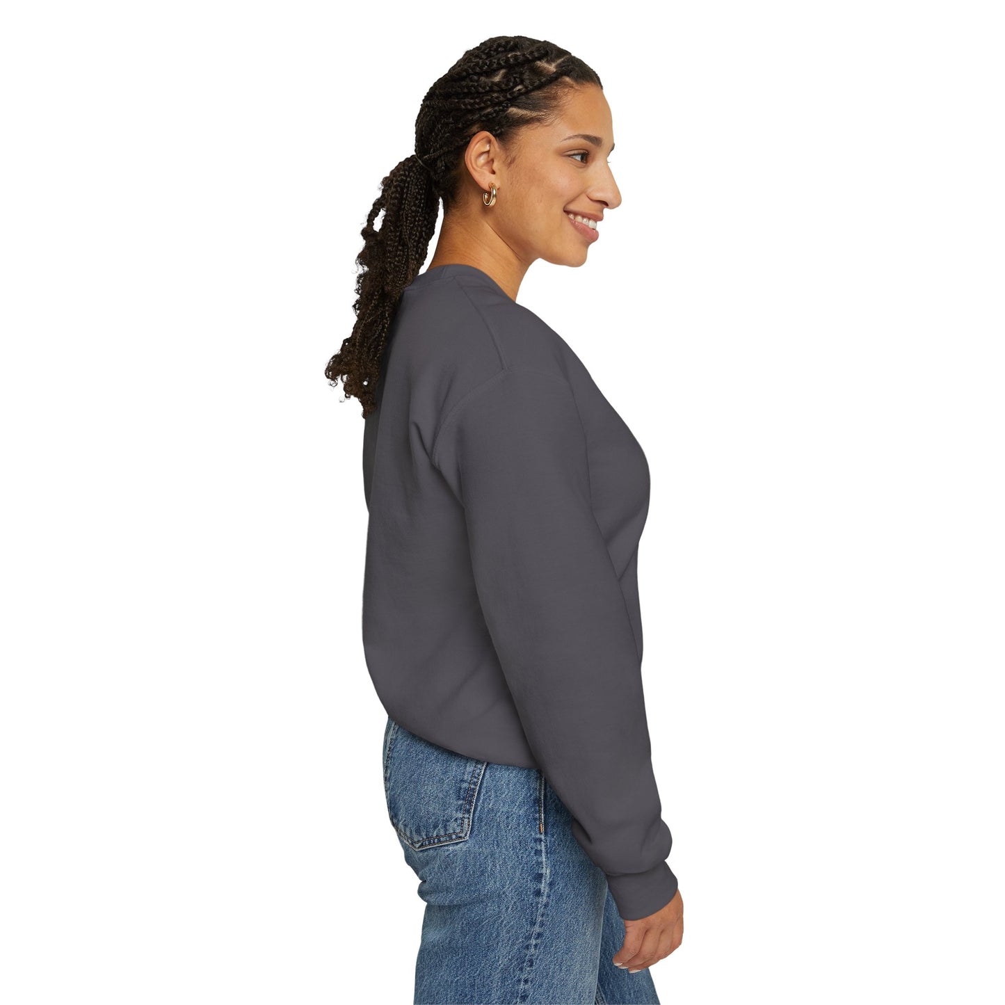Moose Hot Chocolate Crewneck Sweatshirt by Anndria