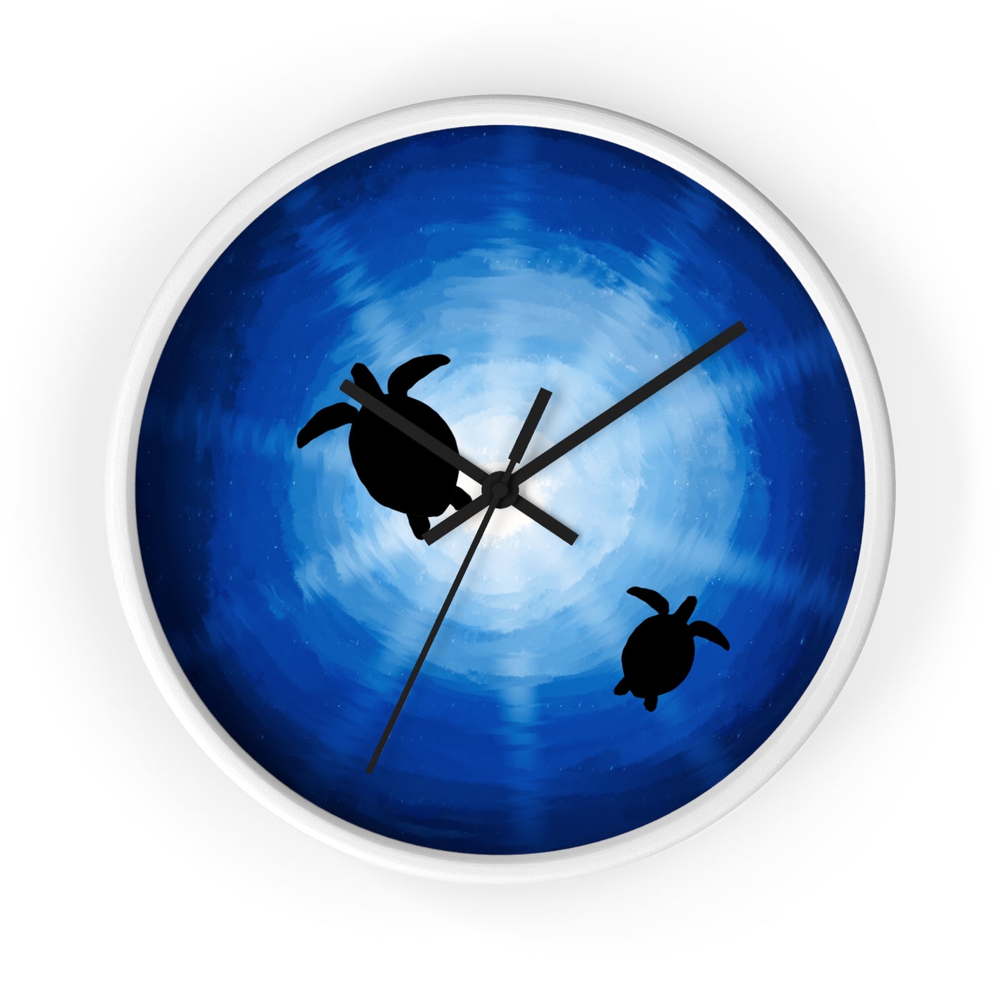 Serene Ocean Turtle Wall Clock - Nautical Home Decor, Ideal Gift for Ocean Lovers