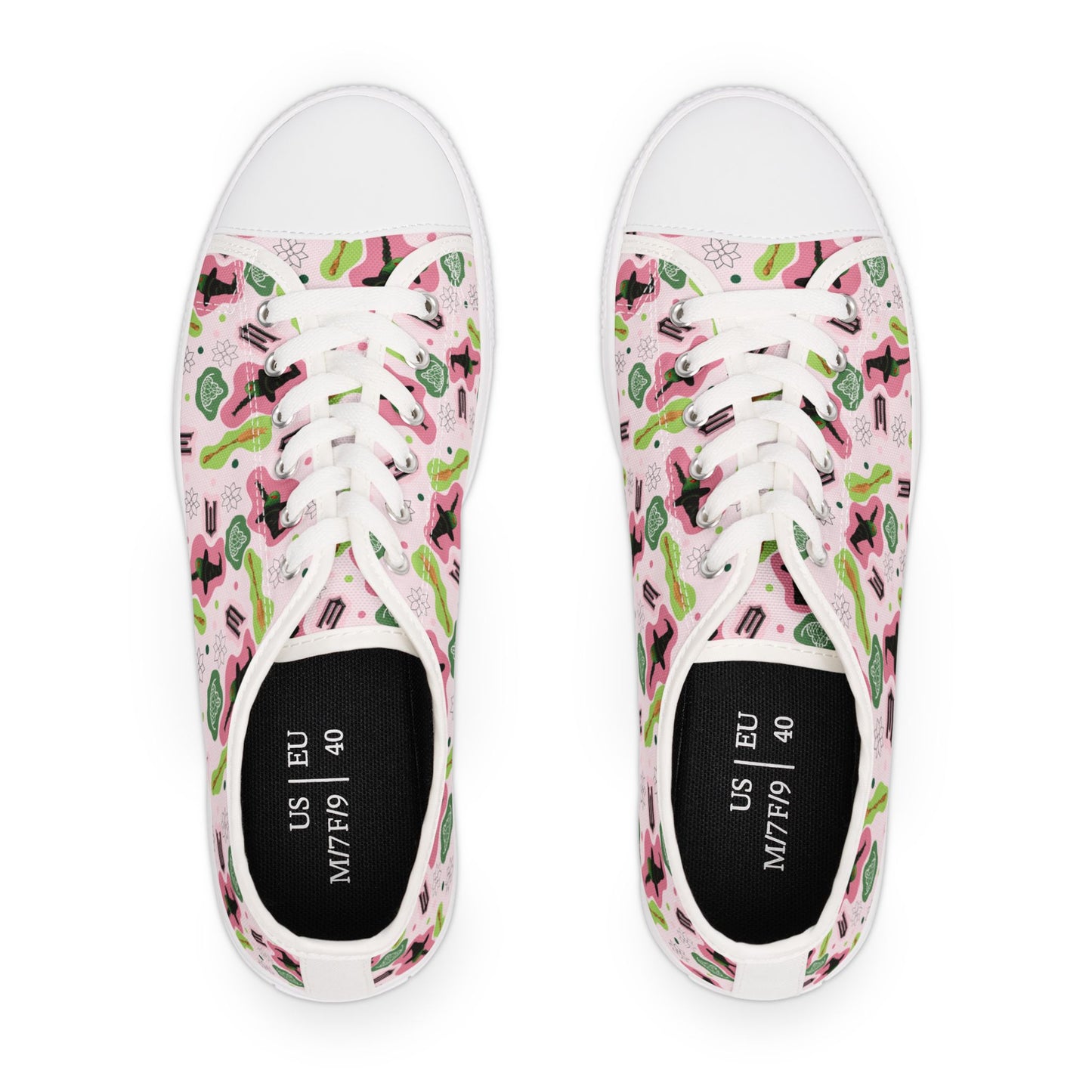 Sneakers: Wicked Themed Pattern by Anndria
