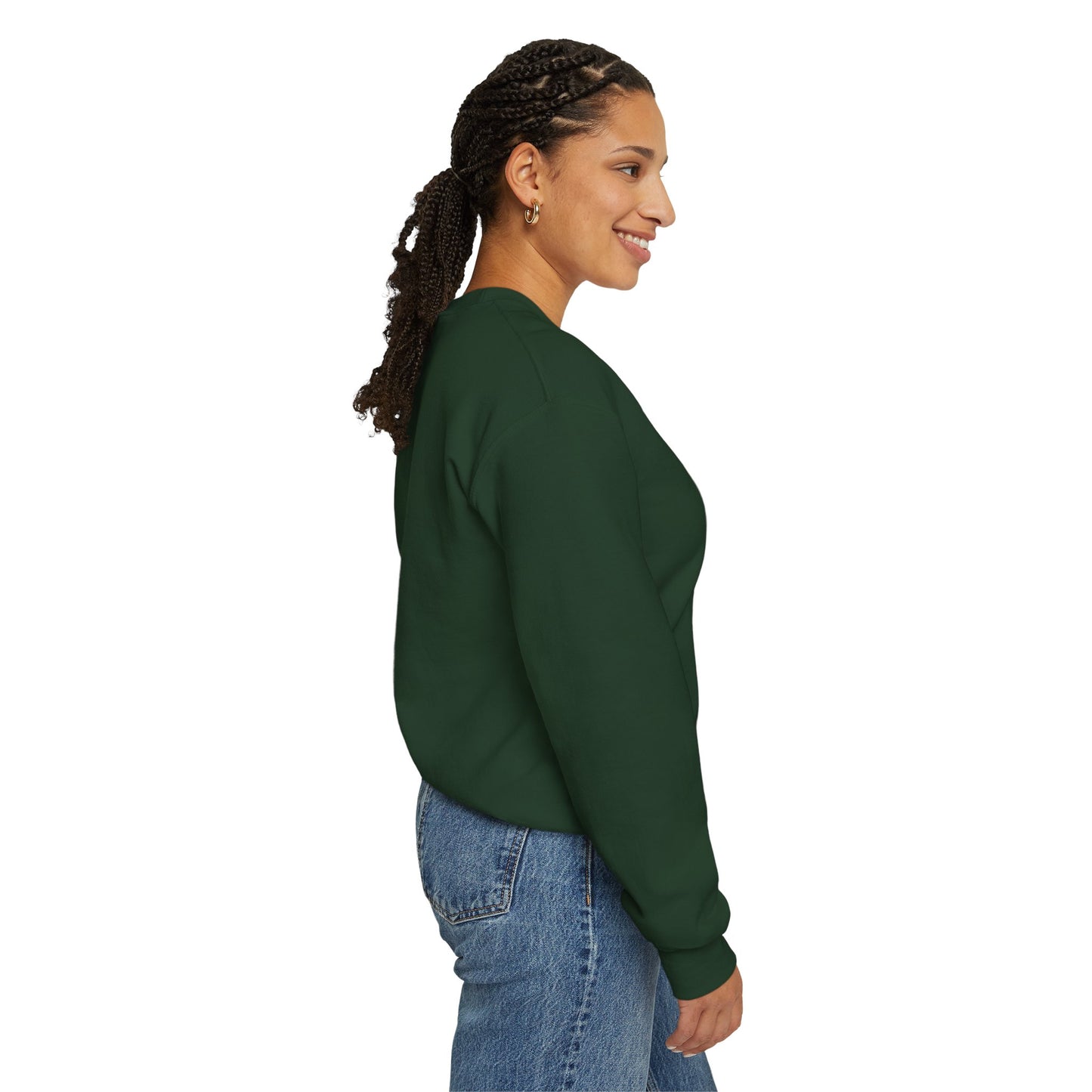 Moose Hot Chocolate Crewneck Sweatshirt by Anndria