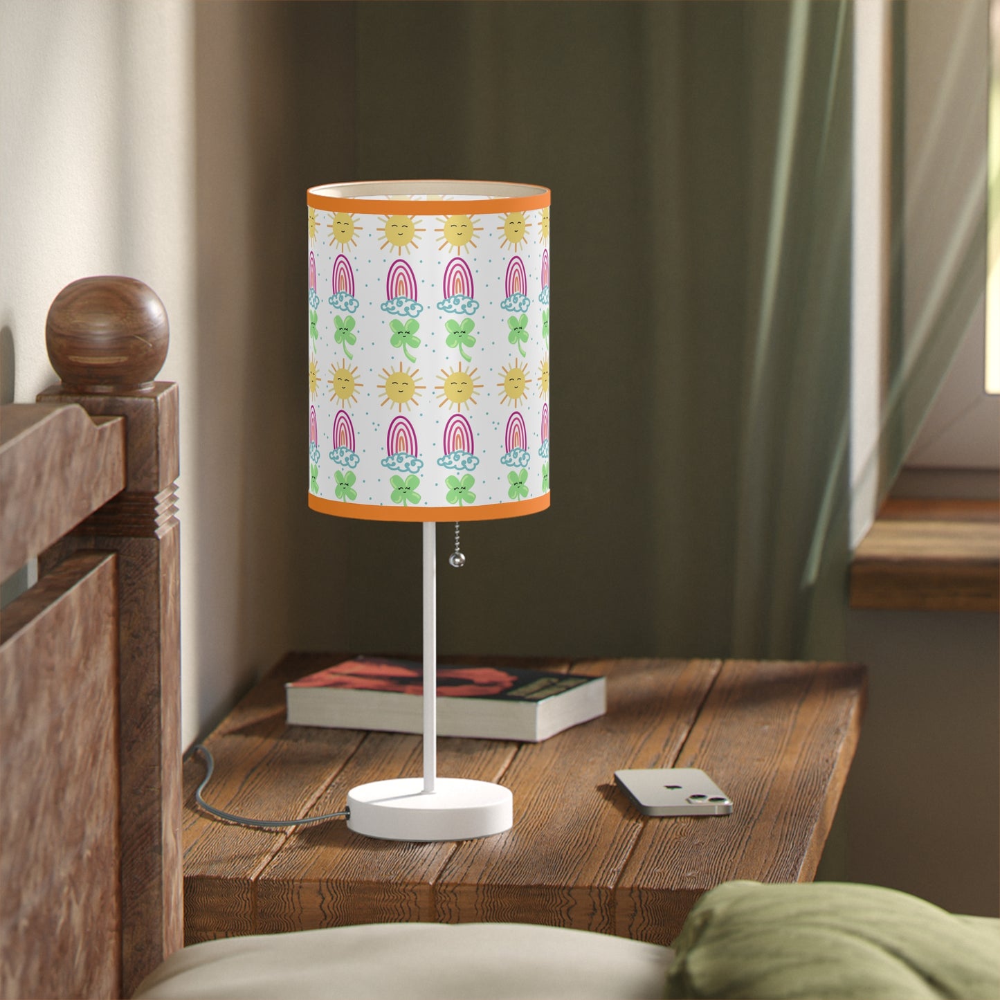 Sunshine Dreams Nursery Table Lamp for Kids on a Stand, US|CA plug