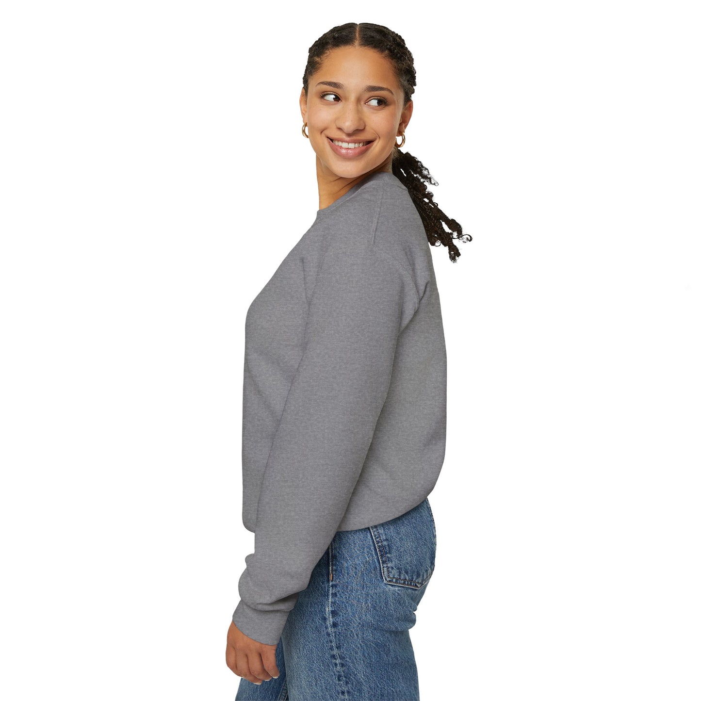 Moose Hot Chocolate Crewneck Sweatshirt by Anndria