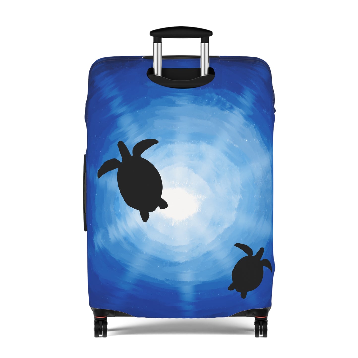 Ocean Turtle Luggage Cover - Travel in Style with Colorful Protection