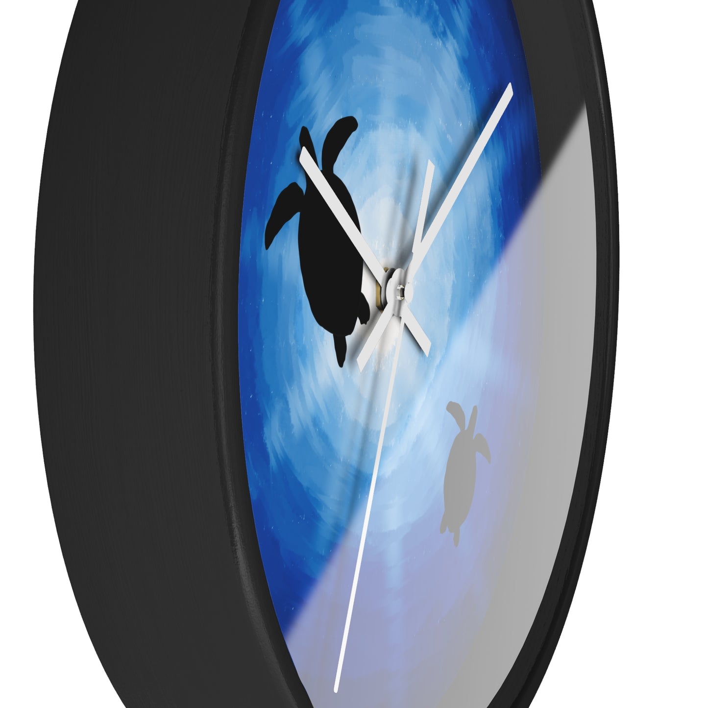Serene Ocean Turtle Wall Clock - Nautical Home Decor, Ideal Gift for Ocean Lovers