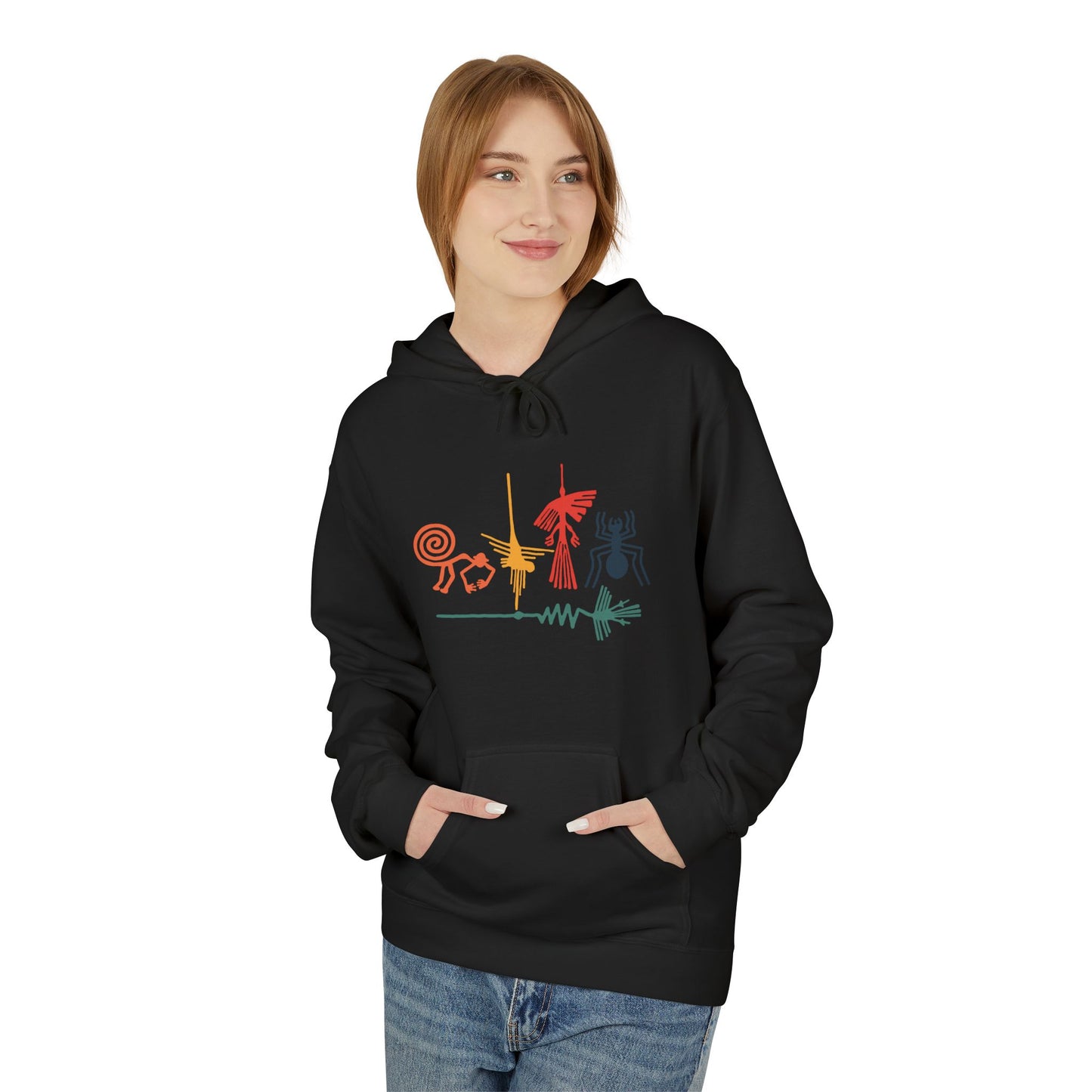 Hoodie - Nazca Lines: The Great Geoglyphs of Peru Design