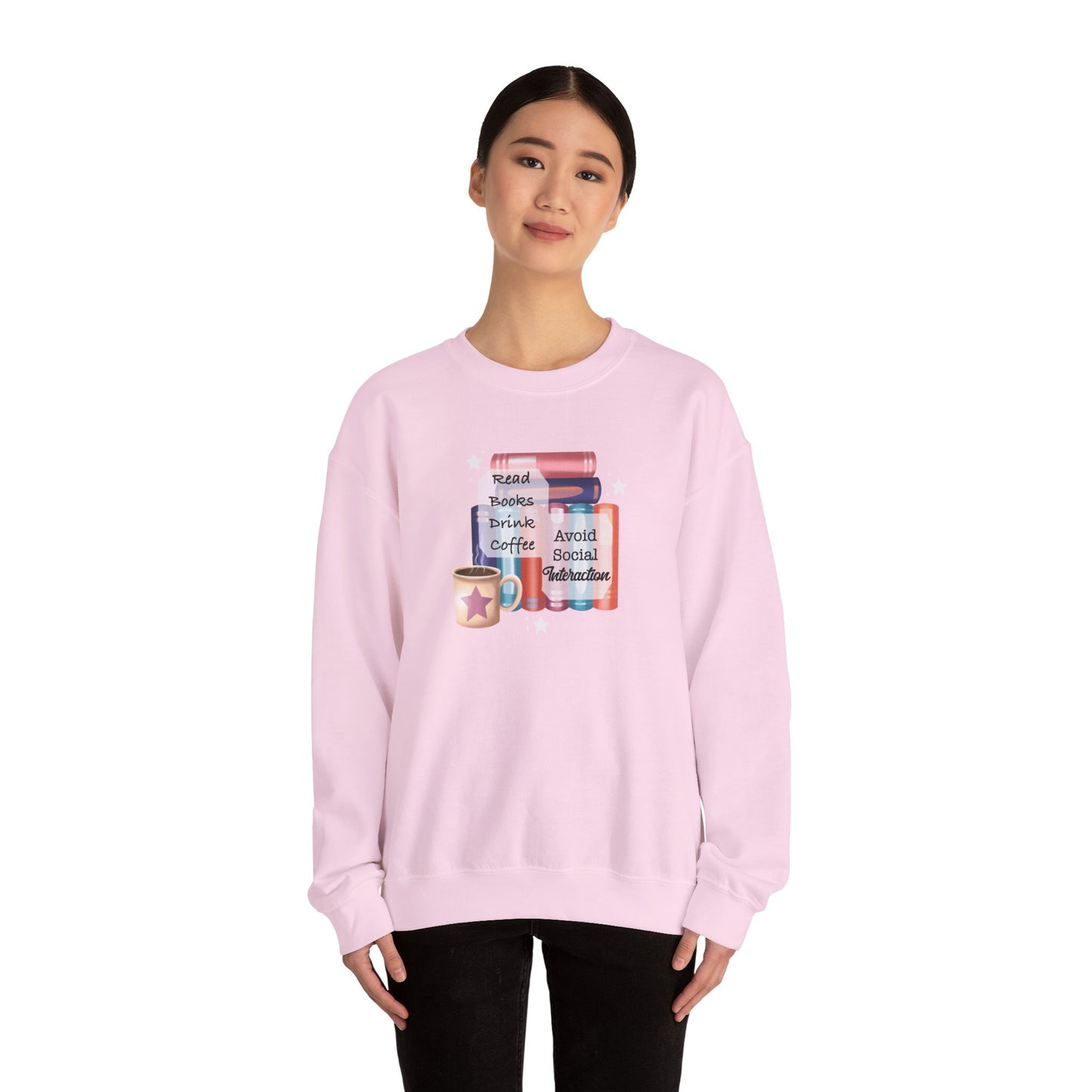 Bookworm Coffee Lover Unisex Sweatshirt