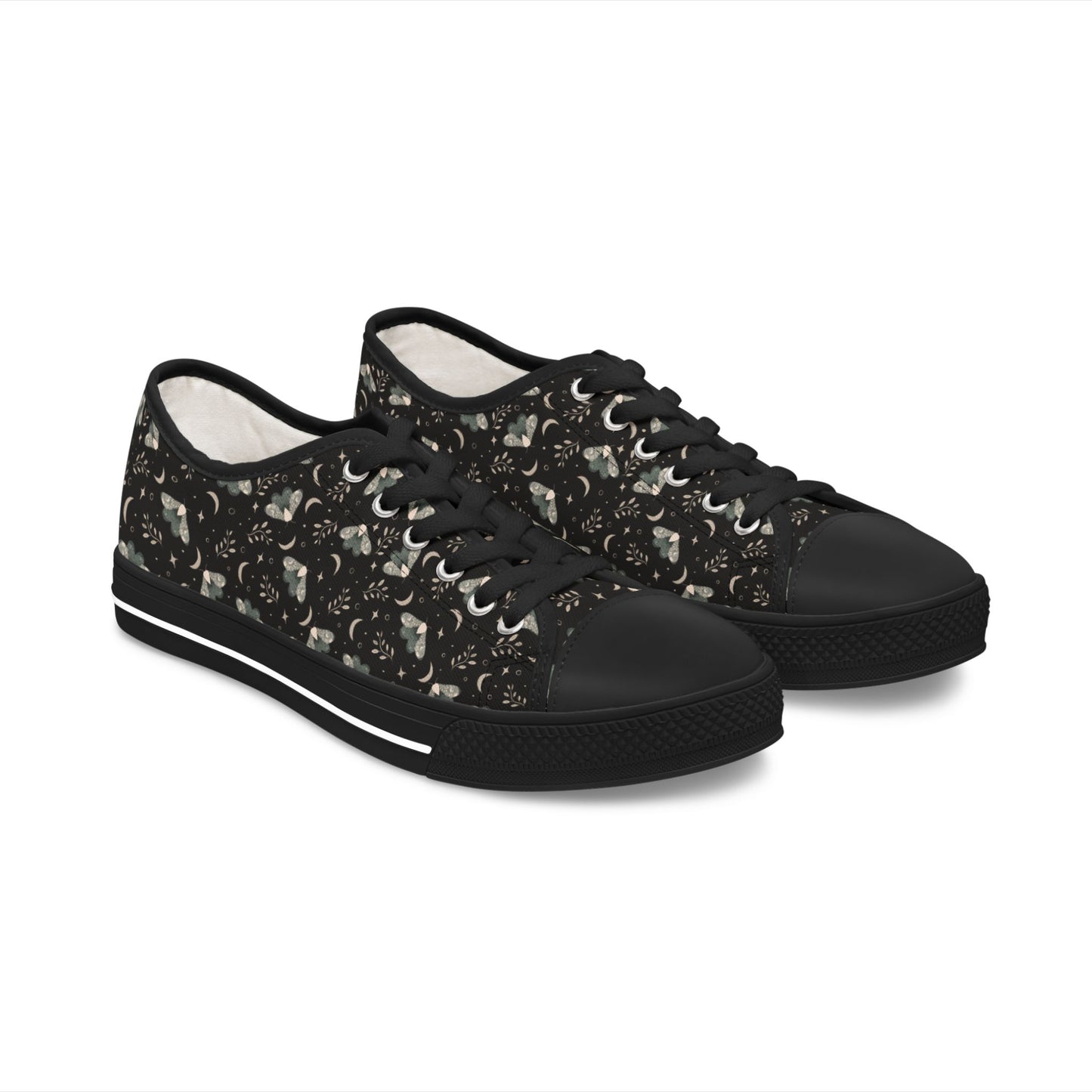 Sneakers Witchy Moth Design by Anndria