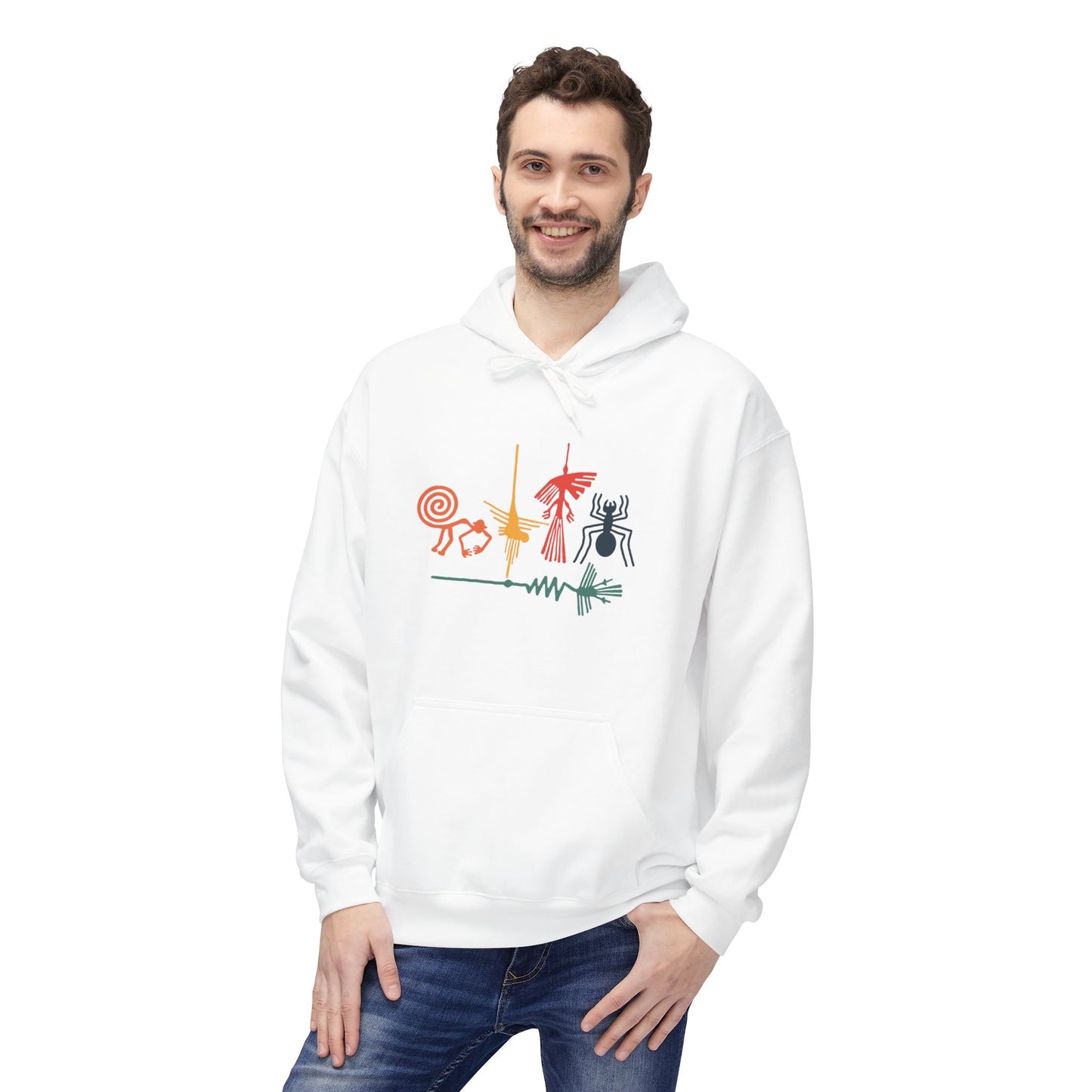 Hoodie - Nazca Lines: The Great Geoglyphs of Peru Design