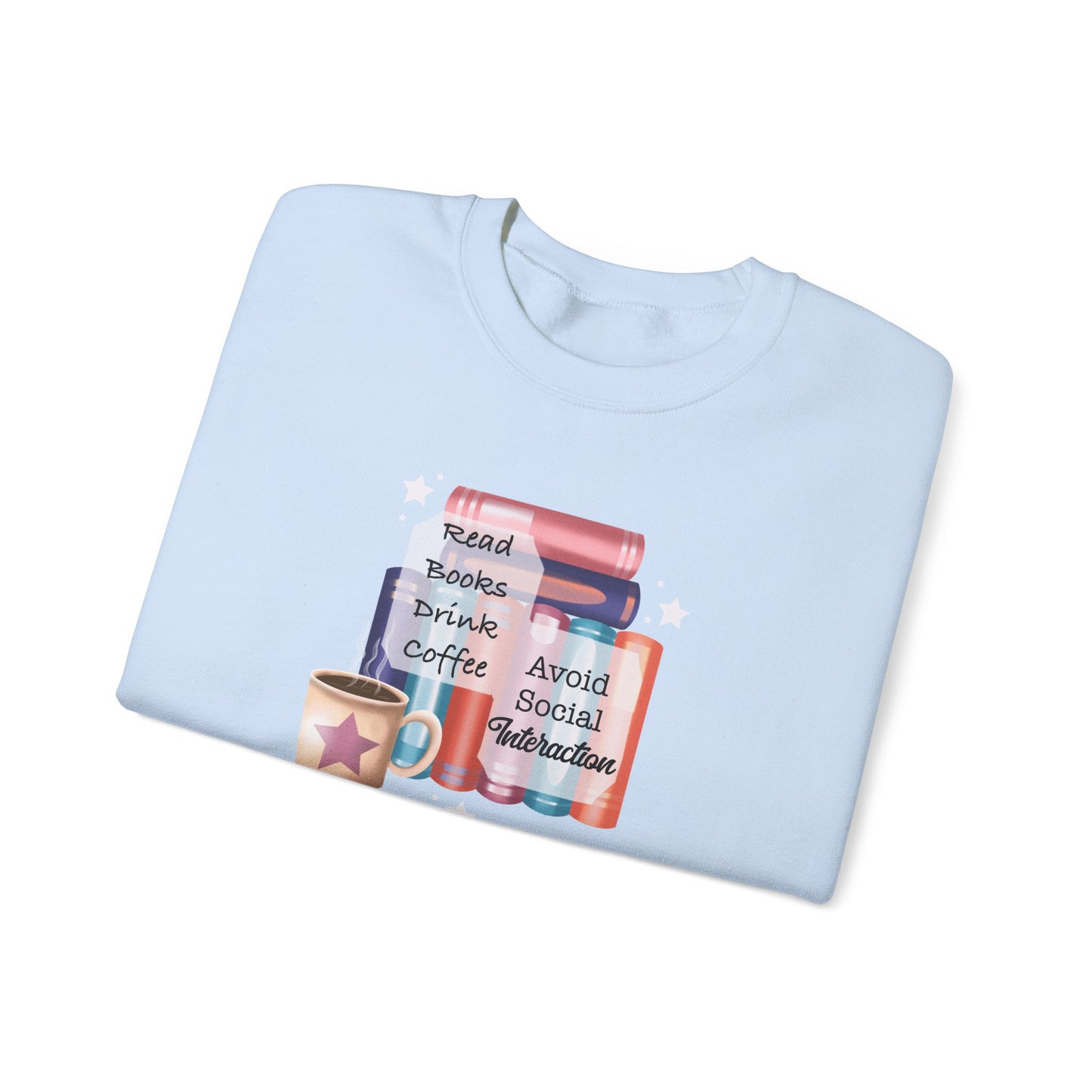 Bookworm Coffee Lover Unisex Sweatshirt