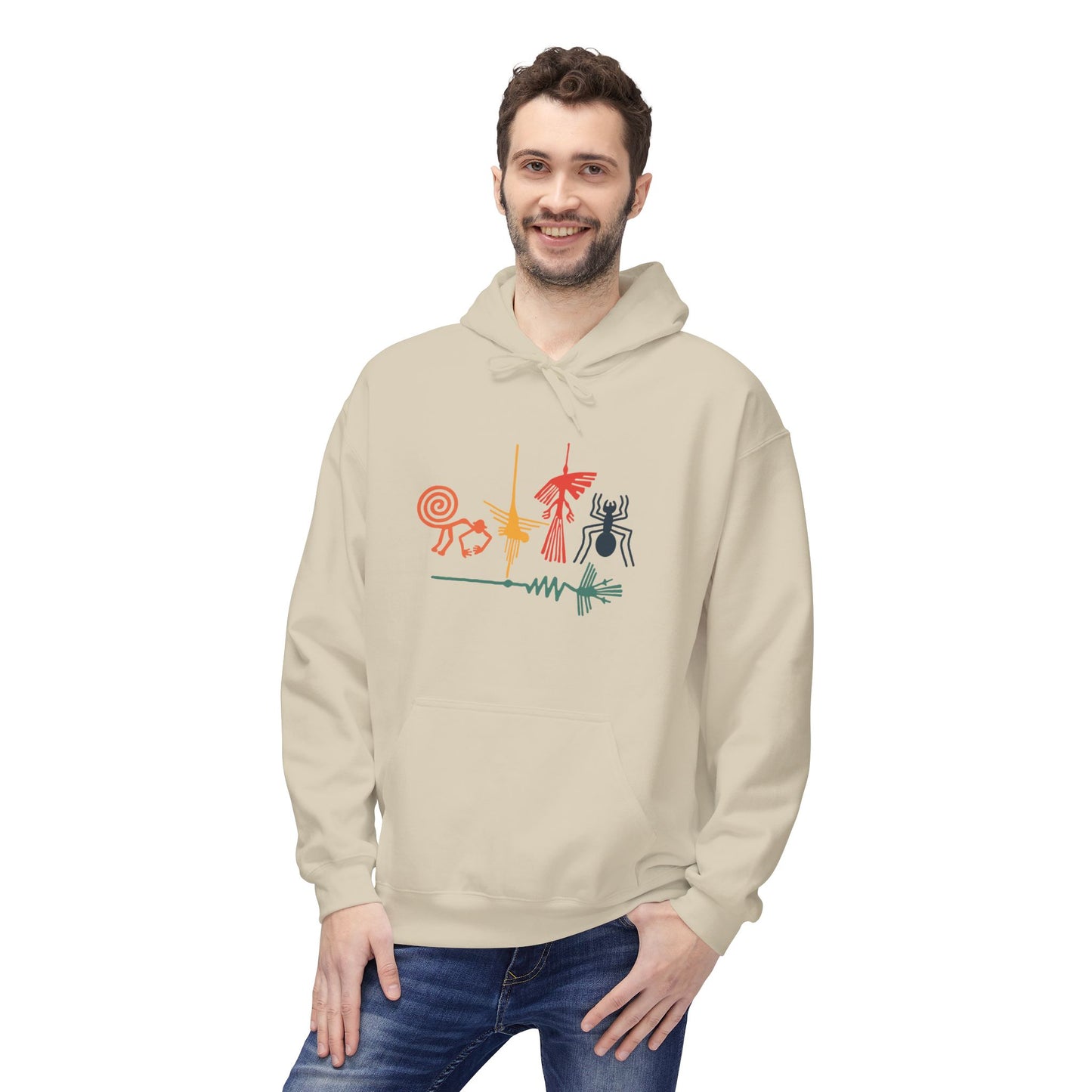 Hoodie - Nazca Lines: The Great Geoglyphs of Peru Design