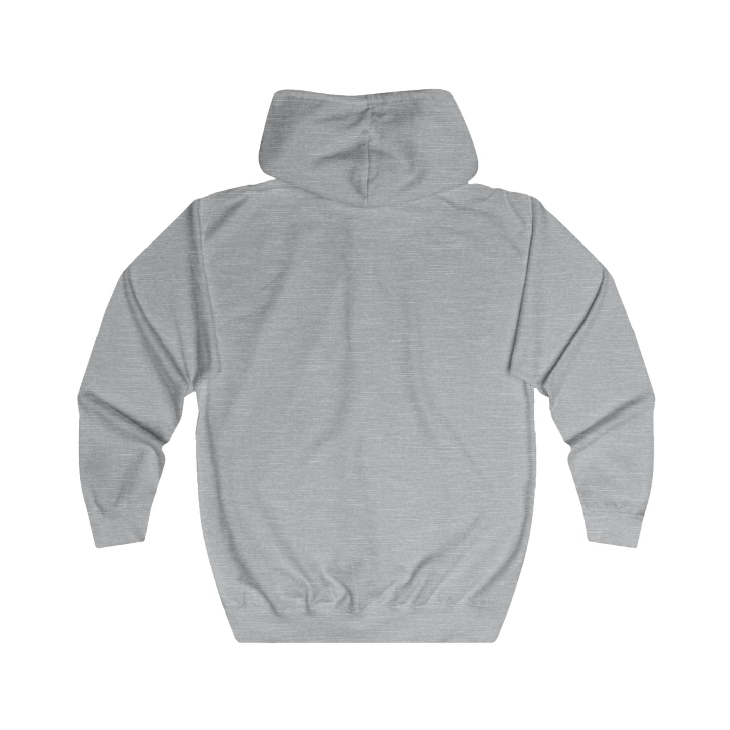 Bordentown Unisex Full Zip Hoodie - Cozy Urban Style for Everyday Wear