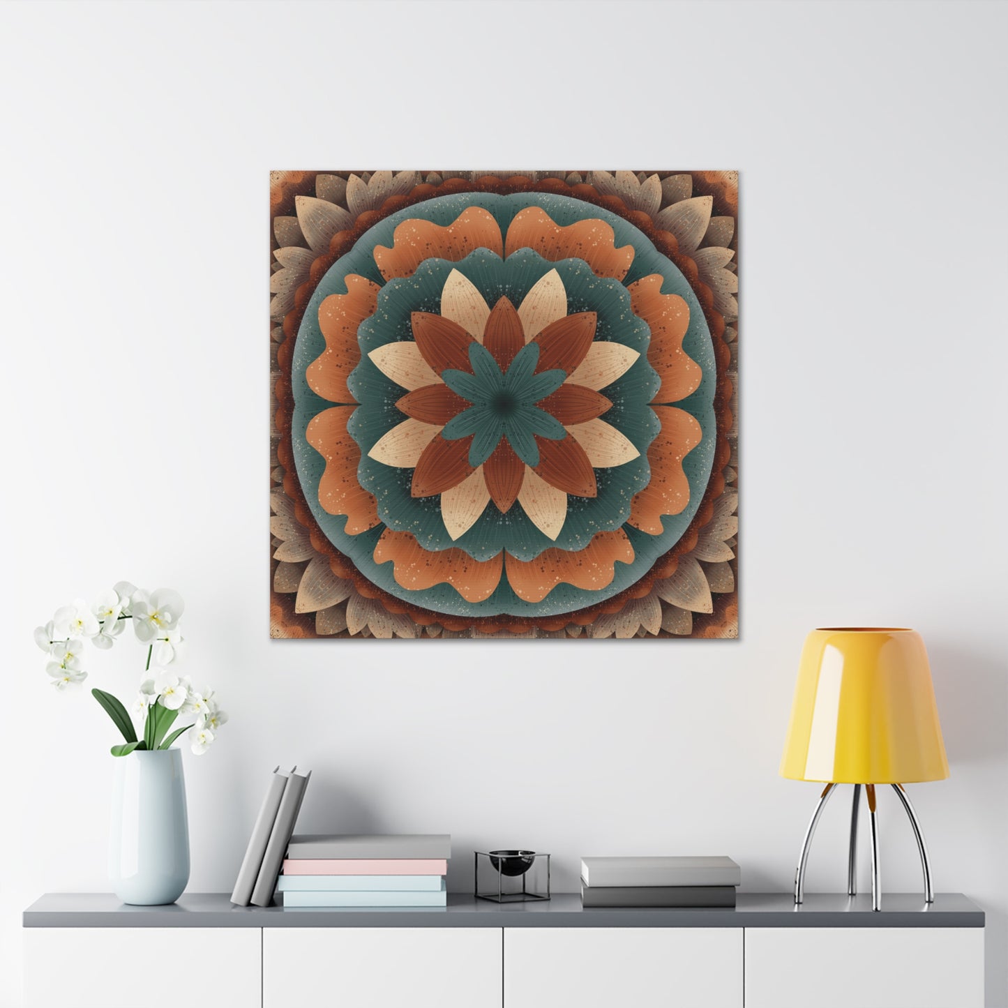 Harvest Harmony Canvas Gallery Wrap | Vibrant Wall Art by Anndria | Cotton Canvas, Multiple Sizes Available
