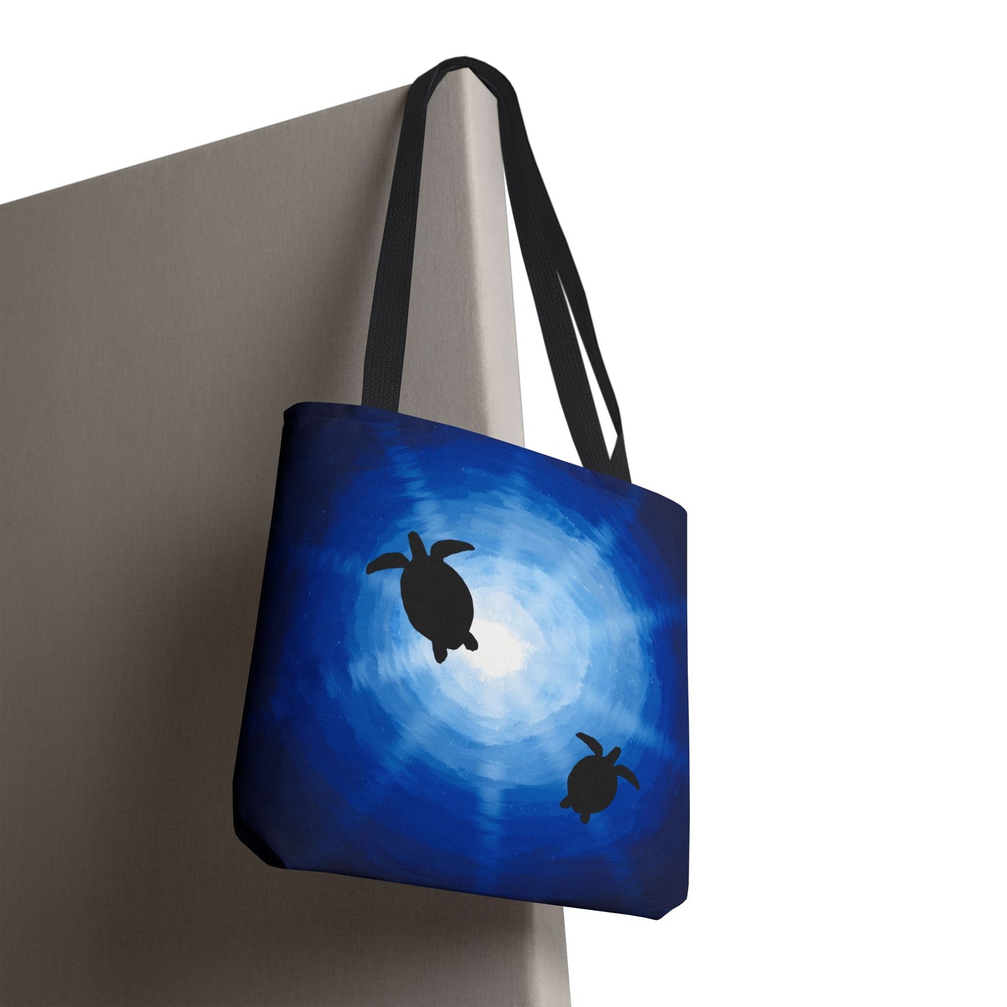 Tote Bag - Sea Turtles Swimming Hand Drawn by Anndria