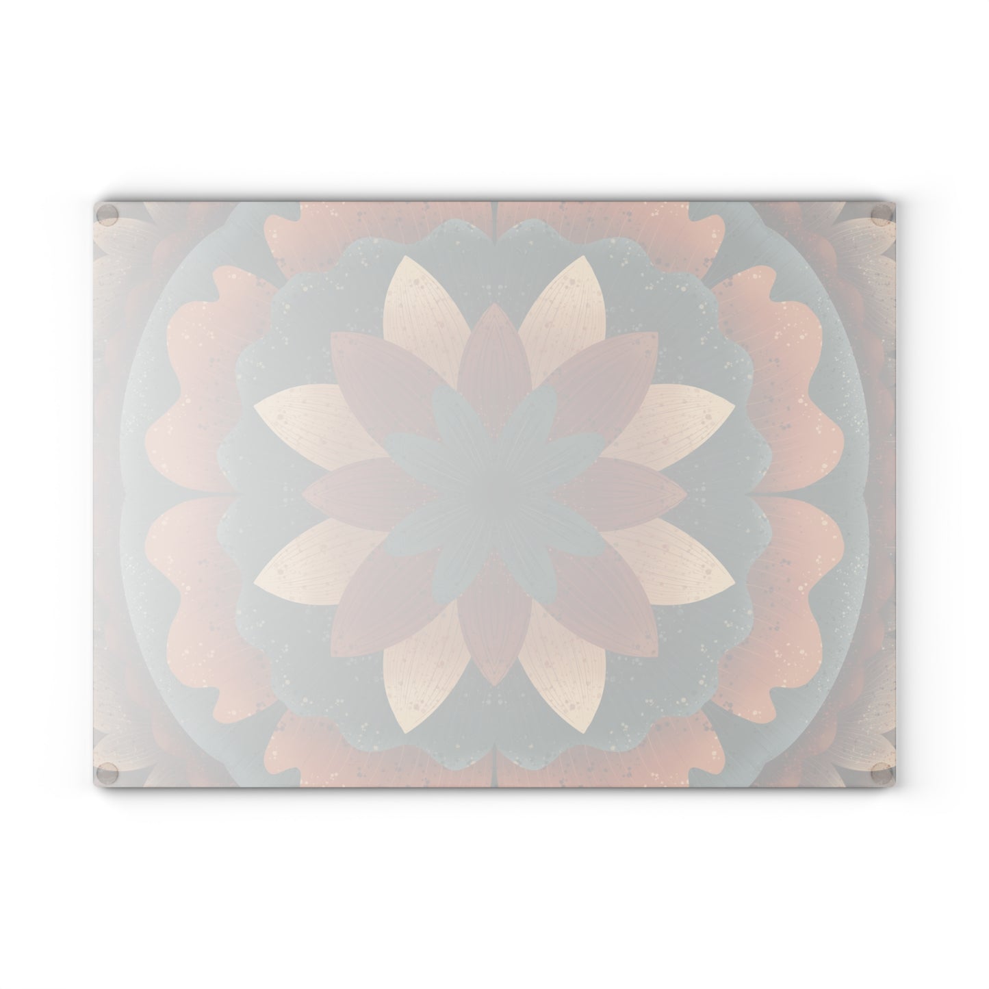 Harvest Harmony Glass Cutting Board | Tempered Glass Cutting Board by Anndria | 2 Sizes Available