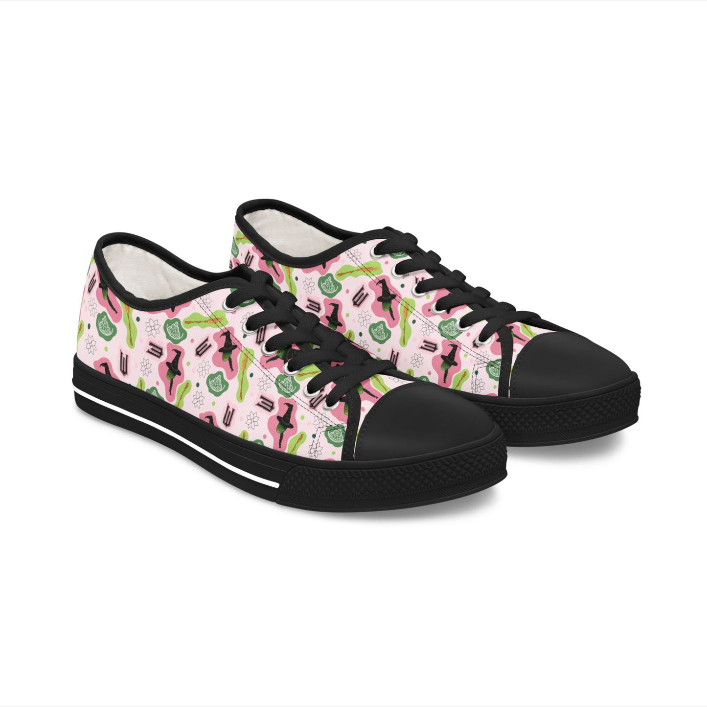 Sneakers: Wicked Themed Pattern by Anndria