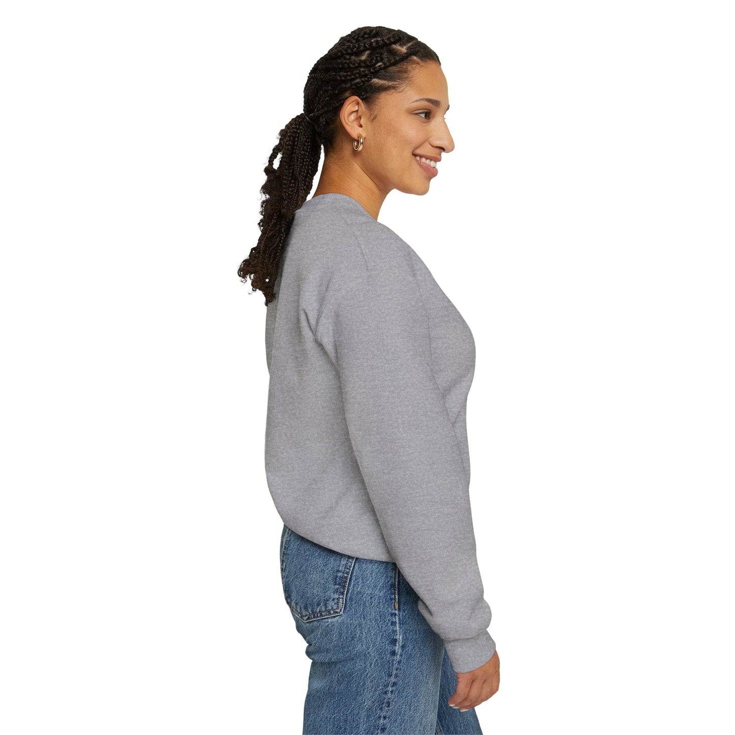 Moose Hot Chocolate Crewneck Sweatshirt by Anndria