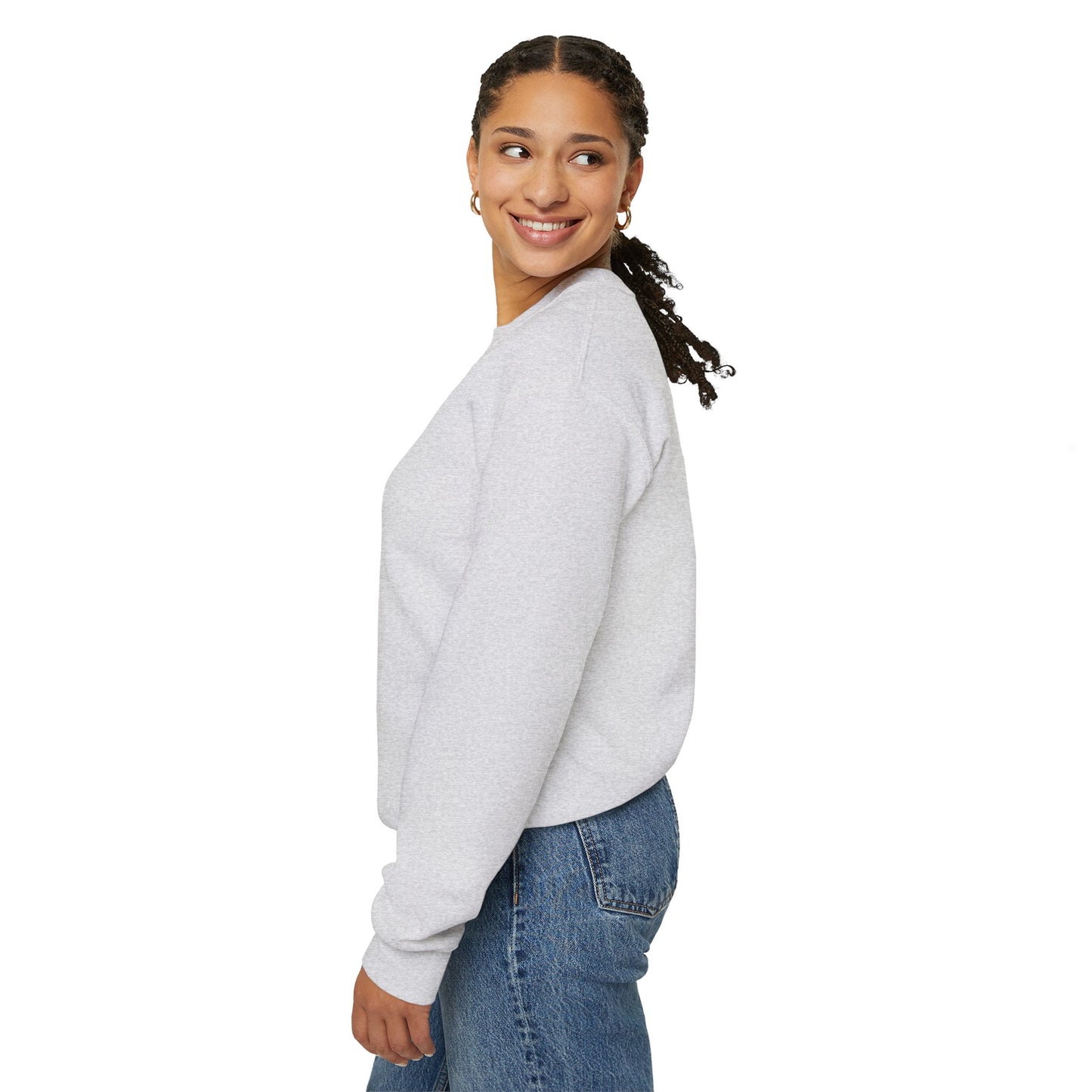 Moose Hot Chocolate Crewneck Sweatshirt by Anndria