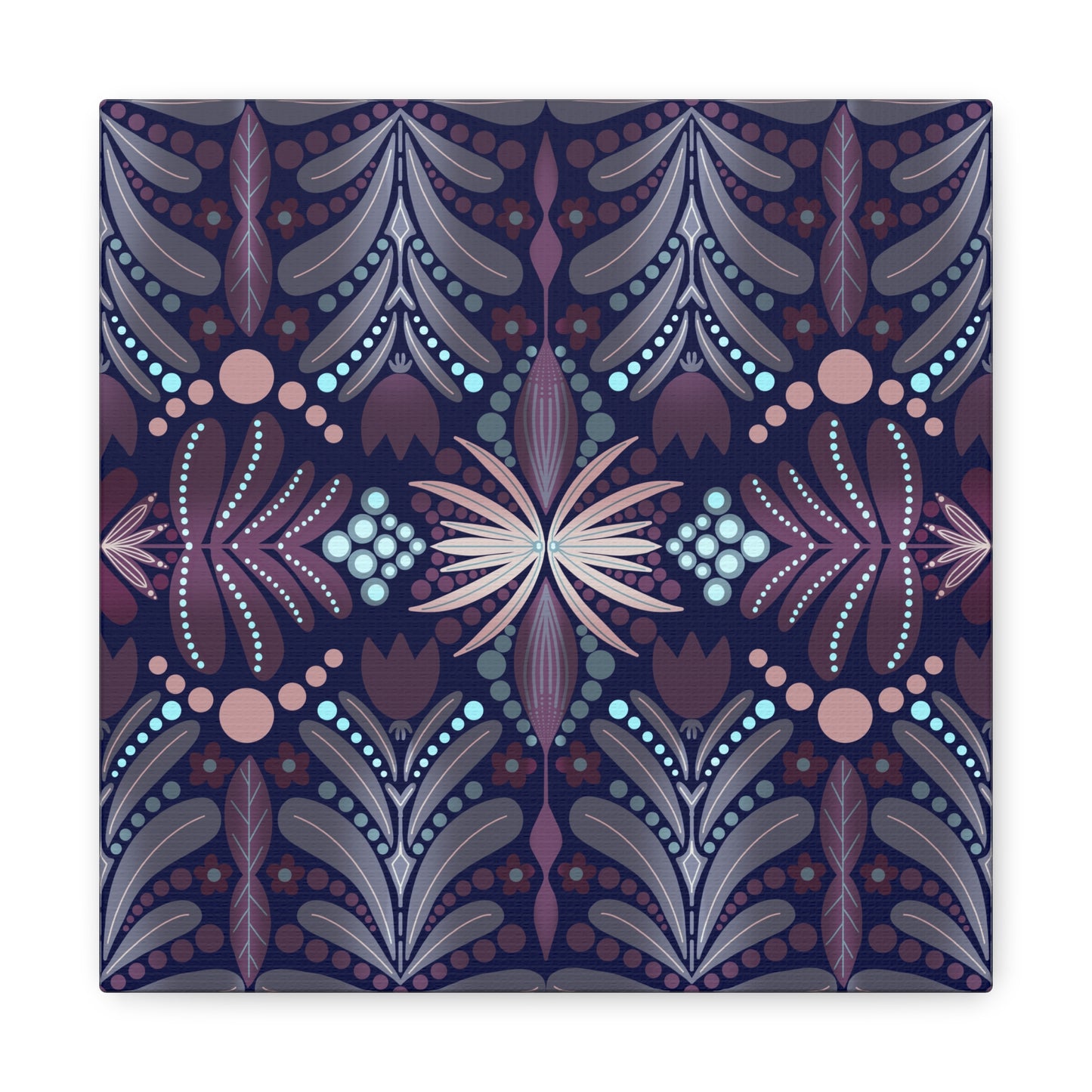 Floral Wall Art - Matte Canvas Print - Mystic Folklore