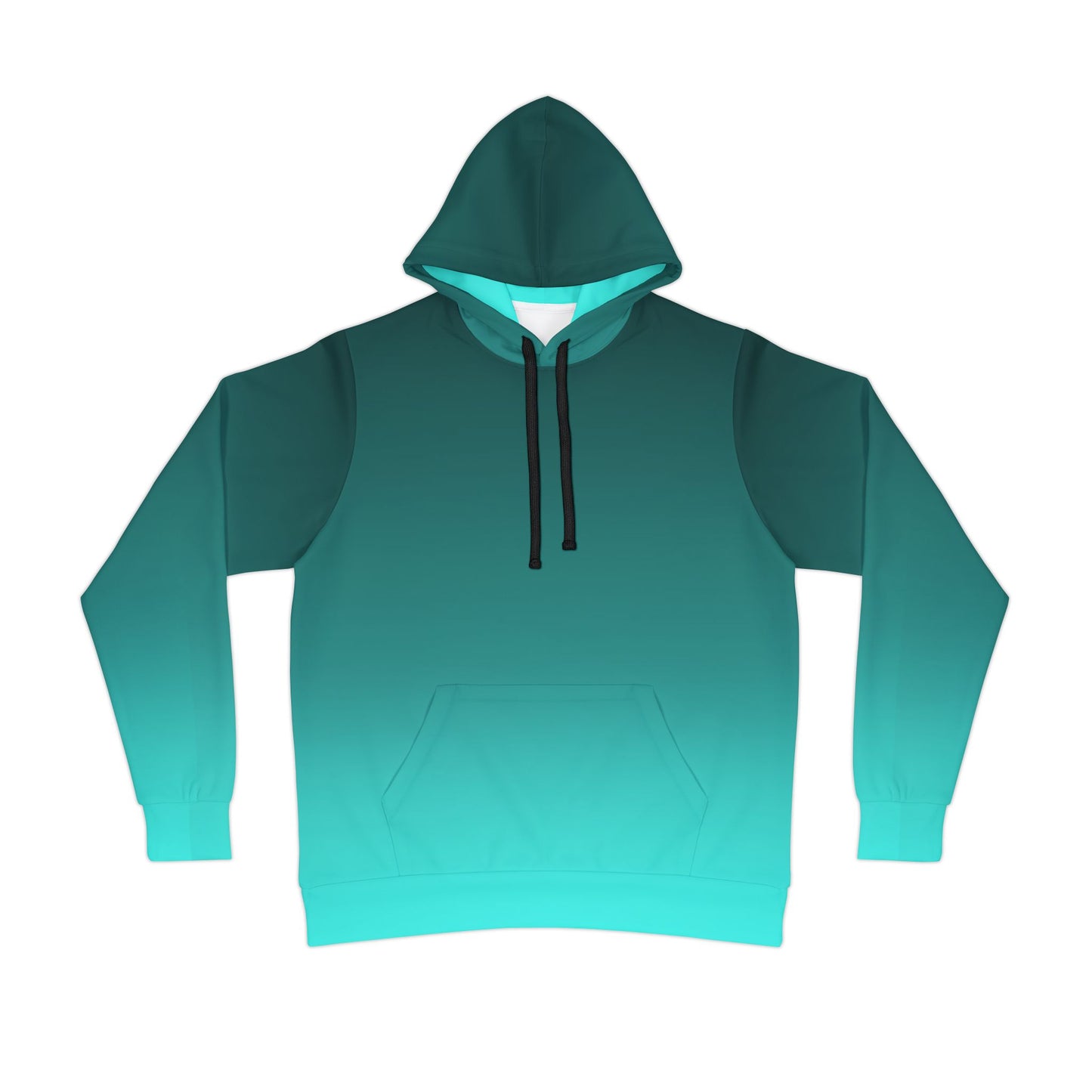 Teal Ombre Hoodie
