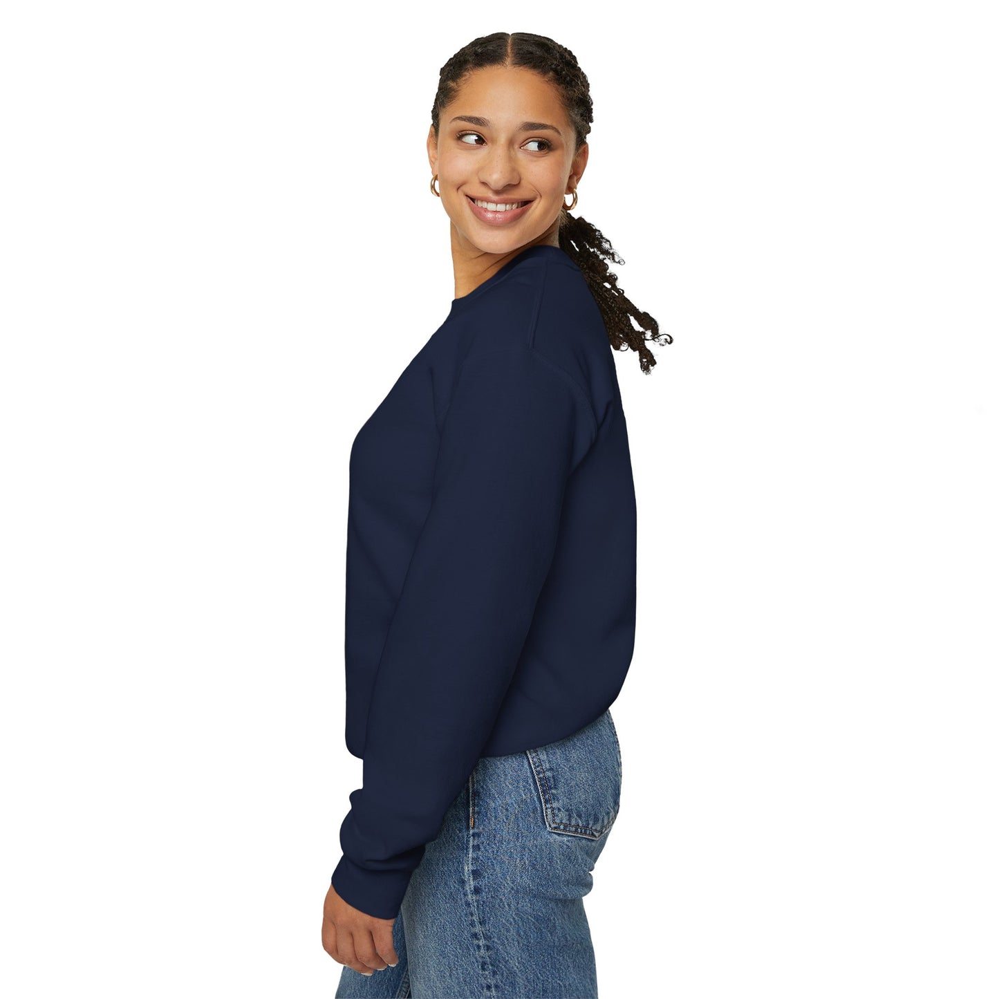 Moose Hot Chocolate Crewneck Sweatshirt by Anndria
