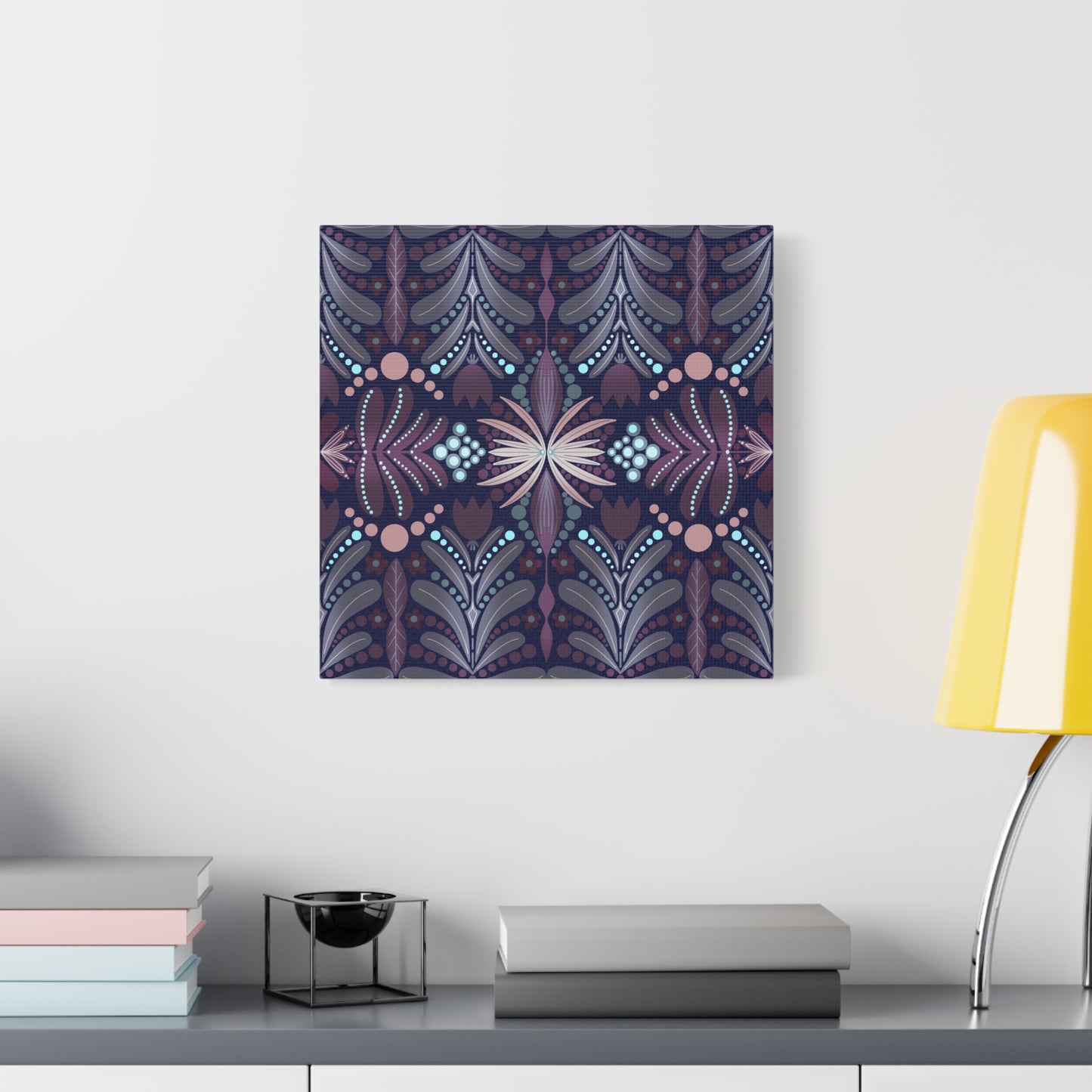 Floral Wall Art - Matte Canvas Print - Mystic Folklore