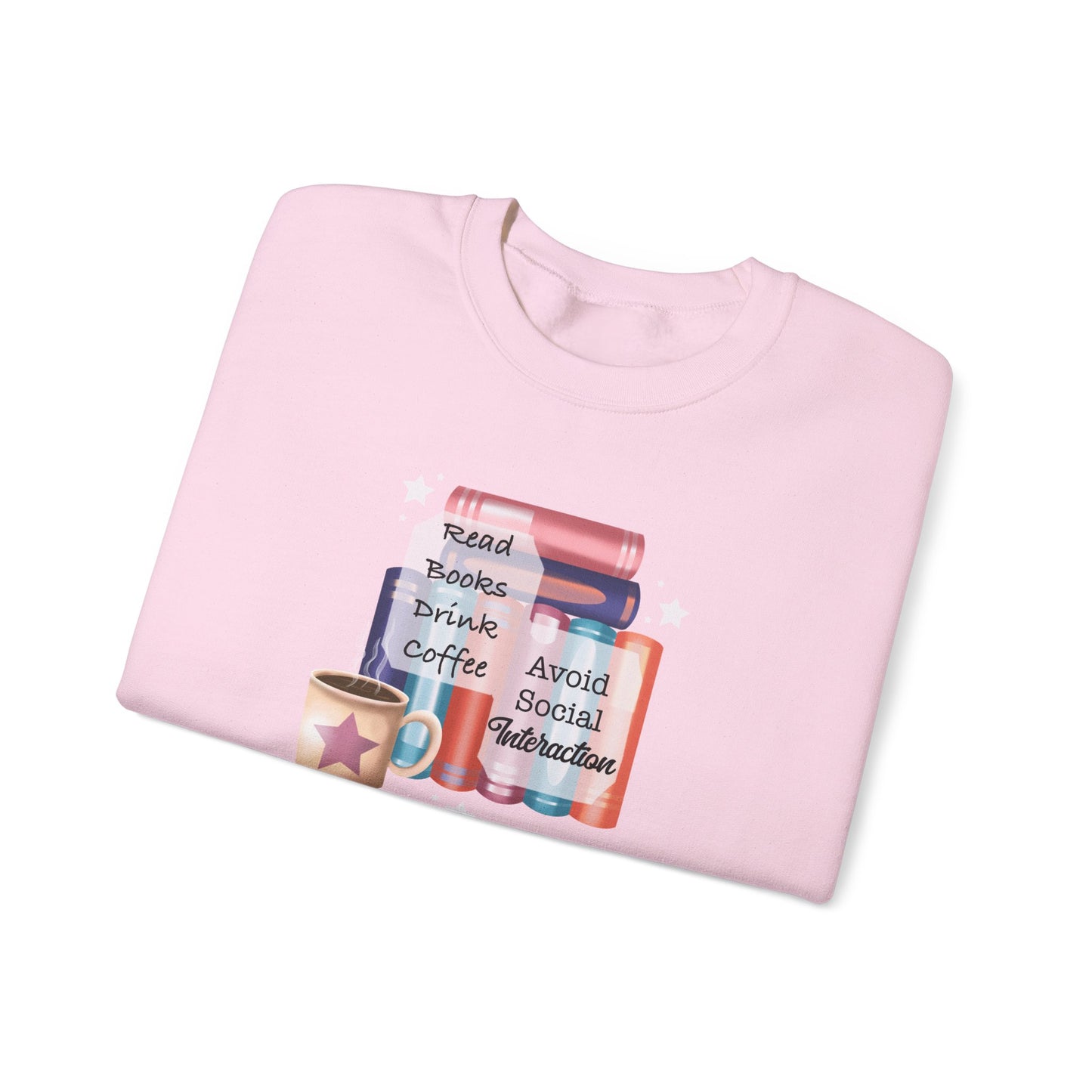 Bookworm Coffee Lover Unisex Sweatshirt