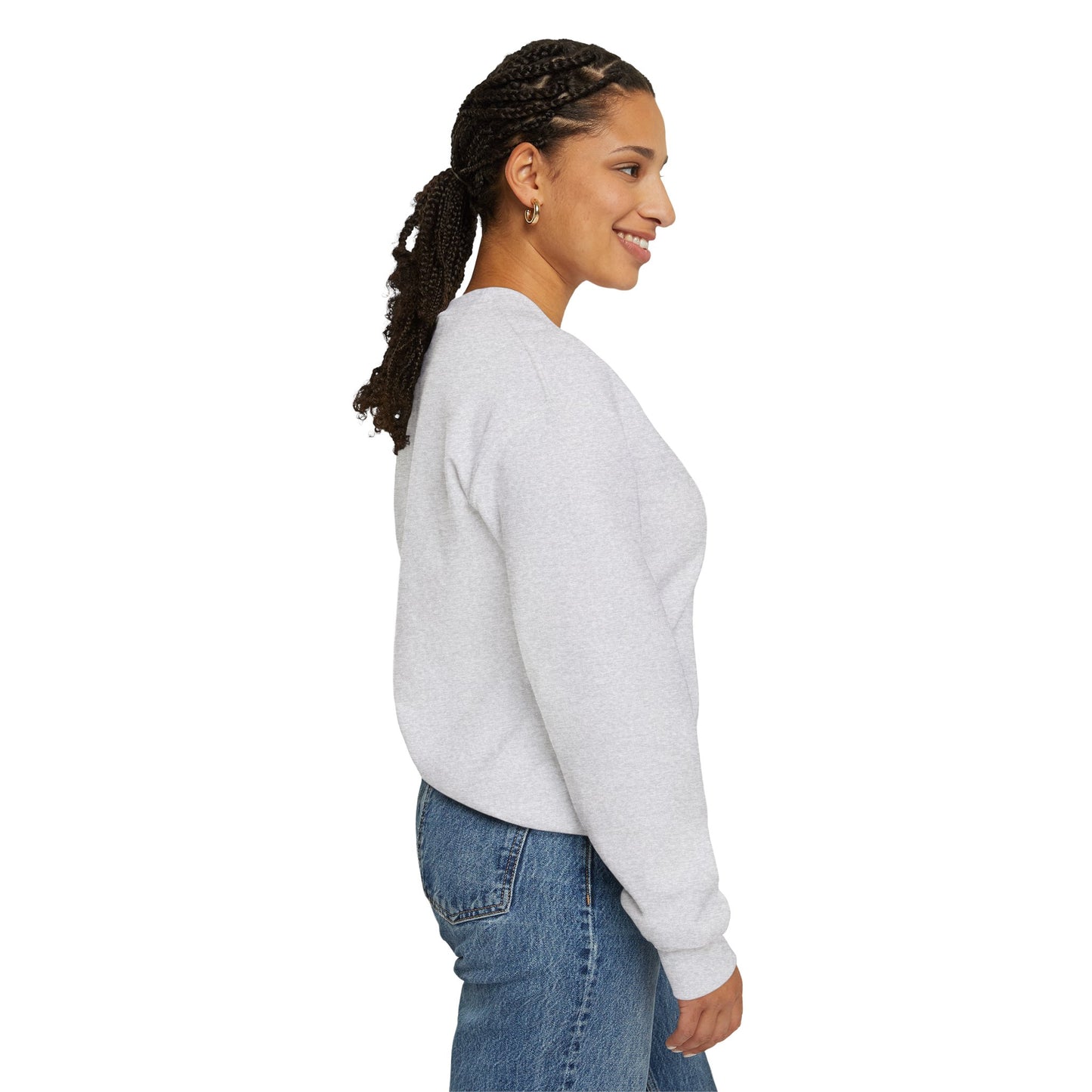 Moose Hot Chocolate Crewneck Sweatshirt by Anndria