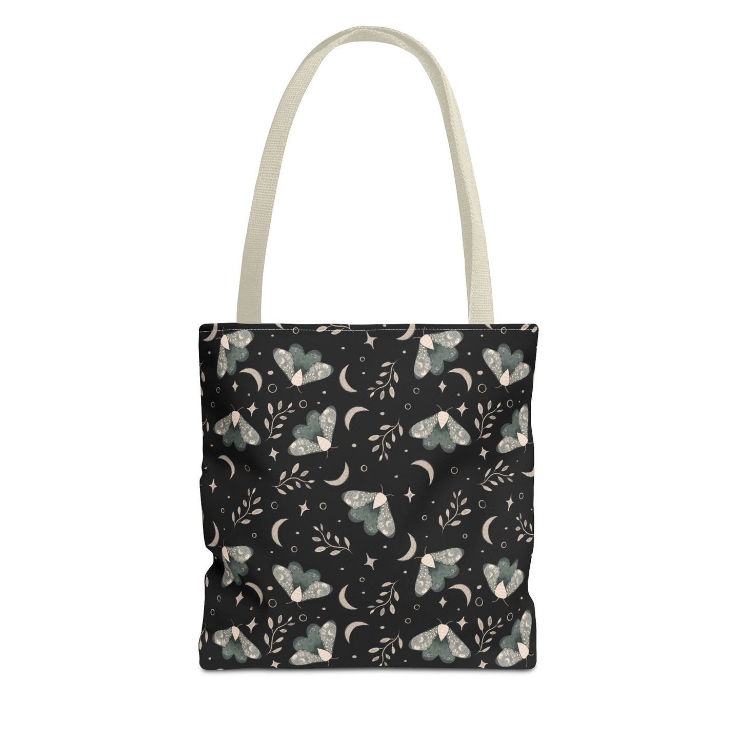 Moth Tote Bag - Witchy Aesthetic Design by Anndria